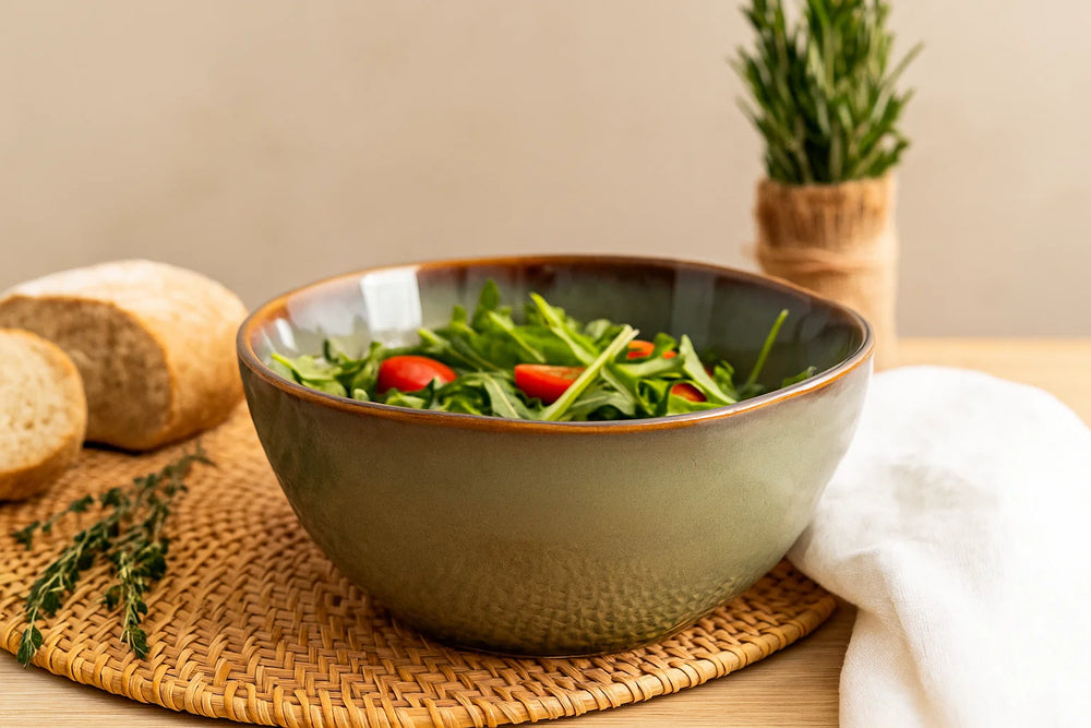 Cookinglife Soup Bowls / Bowls Sabi Green ø 15 cm - 6 pieces