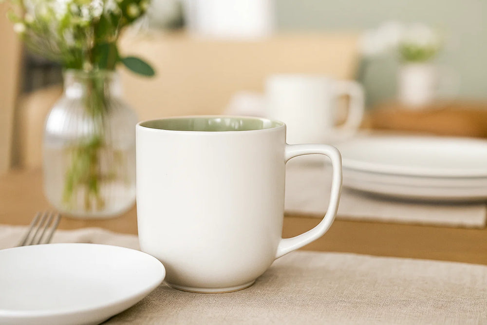 Cookinglife Mugs Mos Green 390 ml - 6 pieces