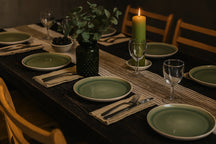 Cookinglife Breakfast Plates Moss Green ø 21 cm - 6 pieces