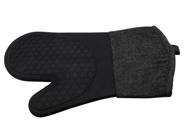 Cookinglife Oven Mitt Jeans Grey Non-slip