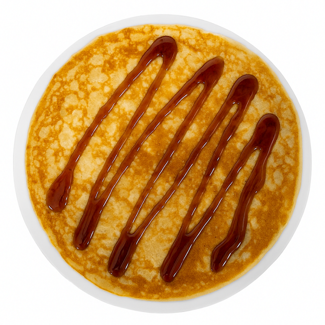 Cookinglife Pancake Plates Porcelain ø 30 cm - 6 pieces