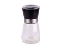 Cookinglife Pepper and Salt Mill Set Glass Black 13 cm - 2-Piece