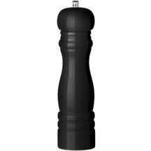 Cookinglife Pepper Mill Rocca Black Glossy - Stainless Steel Mill - 21.5 cm