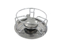 Cookinglife Chrome Plated Round Chafing Dish with Burner
