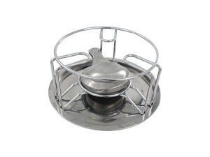 Cookinglife Chrome Plated Round Chafing Dish with Burner