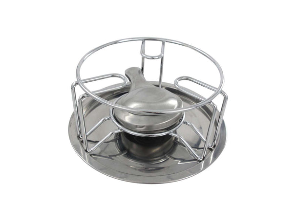 Cookinglife Chrome Plated Round Chafing Dish with Burner
