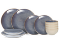 Cookinglife Dinnerware set Serene Blue 12-piece / 4 persons - 4 dinner plates, 4 breakfast plates and 4 bowls