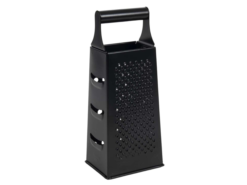 Cookinglife Tower Grater Grater Four-sided Black