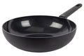Cookinglife wok pan Black Cera Ø 28 cm – ceramic non-stick coating