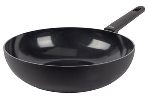 Cookinglife wok pan Black Cera Ø 28 cm – ceramic non-stick coating