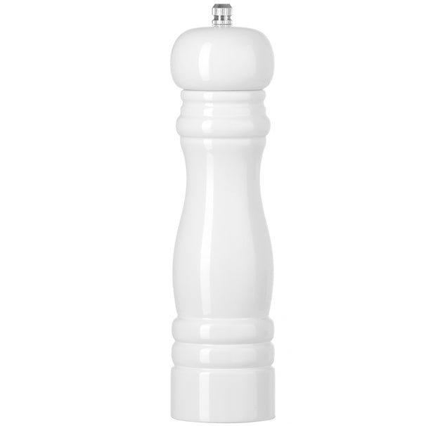 Cookinglife Salt Mill Rocca White Glossy - Ceramic Mill - 21.5 cm