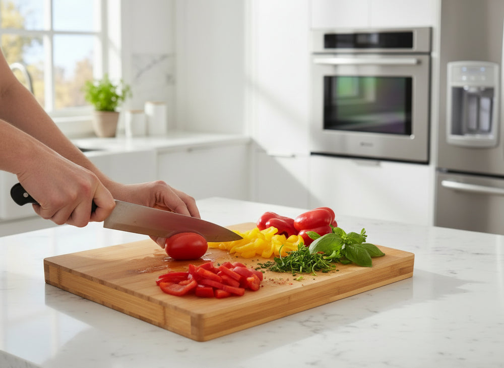 Cookinglife Cutting board  Organic Bamboo 31 x 38 cm