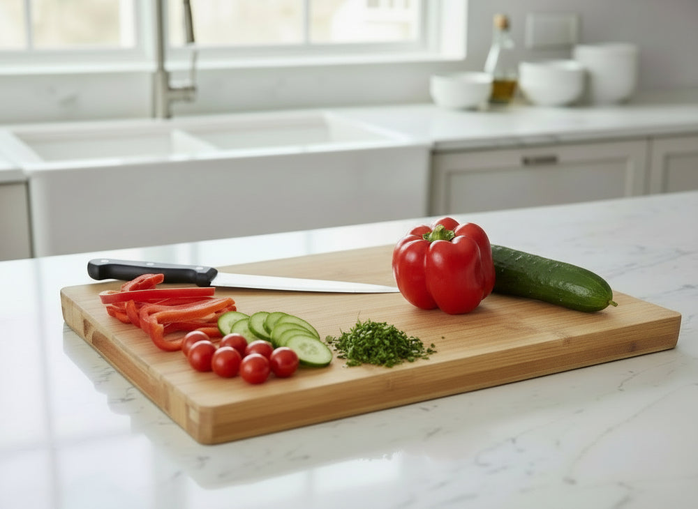 Cookinglife Cutting board  Organic Bamboo 31 x 38 cm