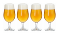 Cookinglife Beer Glasses on Foot 370 ml - 4 Pieces