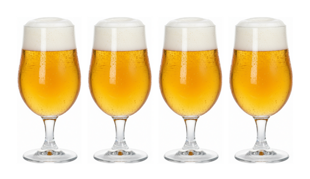 Cookinglife Beer Glasses on Foot 370 ml - 4 Pieces