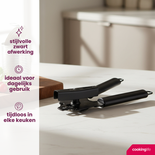 Cookinglife Can Opener Black 22 cm