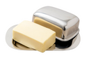 Cookinglife Butter Dish Stainless Steel 19 x 15 cm