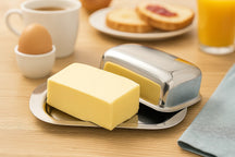 Cookinglife Butter Dish Stainless Steel 19 x 15 cm