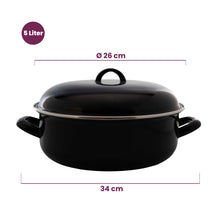Cooking Enamel Casserole - ø 26 cm / 5 liter