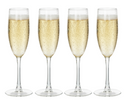 Cookinglife Milena Champagne Glasses 180 ml - 4 Pieces