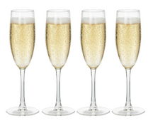 Cookinglife Milena Champagne Glasses 180 ml - 4 Pieces