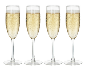 Cookinglife Milena Champagne Glasses 180 ml - 4 Pieces