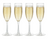 Cookinglife Milena Champagne Glasses 180 ml - 4 Pieces