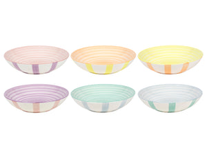 Cookinglife Deep Plates / Pasta Bowls Spring Vibes Ø 21 cm - 6 pieces