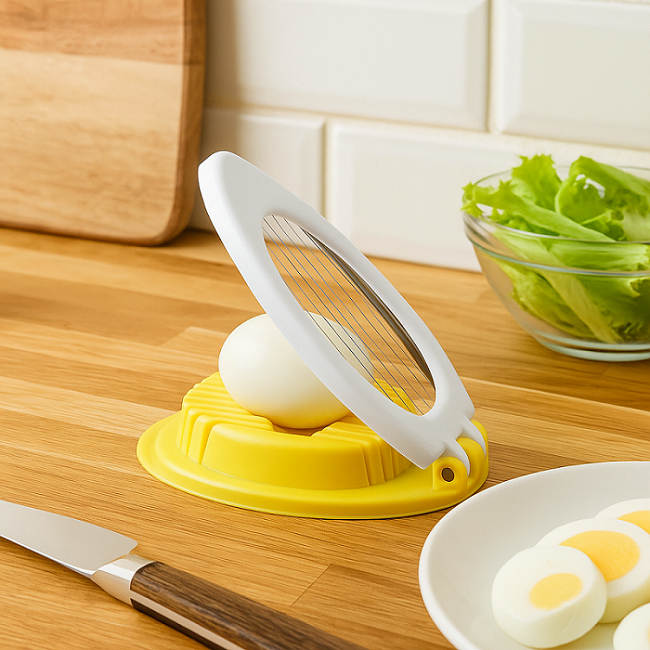 Cookinglife Egg Slicer Plastic Yellow