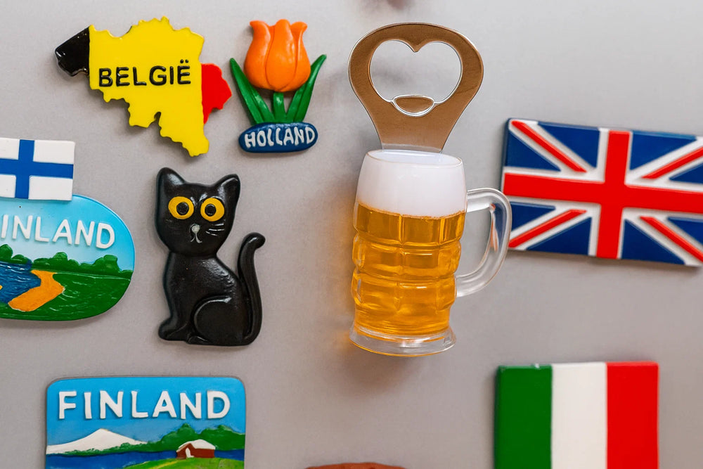 Cookinglife Bottle Opener Beer Mug with Magnet