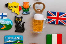 Cookinglife Bottle Opener Beer Mug with Magnet