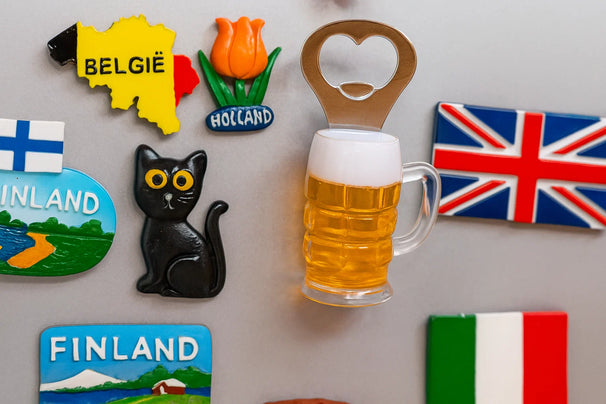 Cookinglife Bottle Opener Beer Mug with Magnet