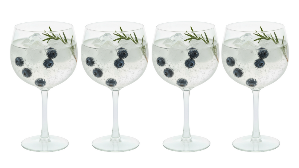 Cookinglife Gin Tonic Glasses 650 ml - 4 Pieces