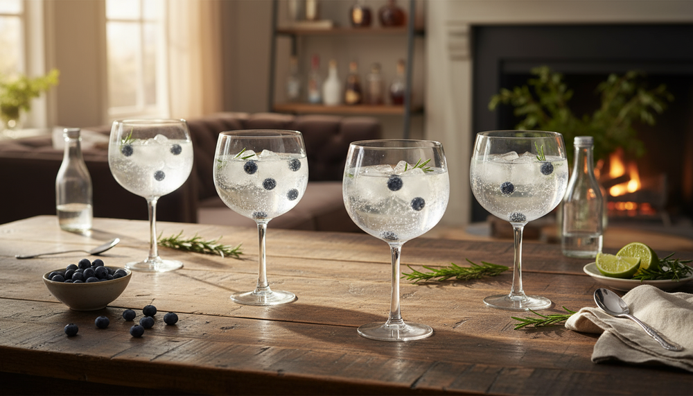 Cookinglife Gin Tonic Glasses 650 ml - 4 Pieces