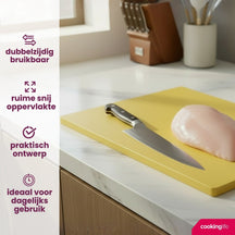 Cookinglife Cutting Board HACCP Yellow 40 x 30 cm - for poultry