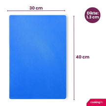 Cookinglife Cutting Board HACCP Blue 40 x 30 cm - for fish