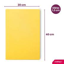 Cookinglife Cutting Board HACCP Yellow 40 x 30 cm - for poultry