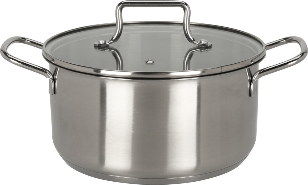 Cookinglife Kookpan - RVS - ø 20 cm / 2.7 liter - Geschikt voor alle warmtebronnen