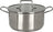 Cookinglife Kookpan - RVS - ø 20 cm / 2.7 liter - Geschikt voor alle warmtebronnen