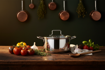 Cookinglife Kookpan - RVS - ø 20 cm / 2.7 liter - Geschikt voor alle warmtebronnen