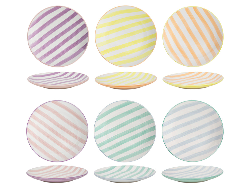 Cookinglife Side Plates / Dessert Plates Spring Vibes Ø 19 cm - 6 Pieces