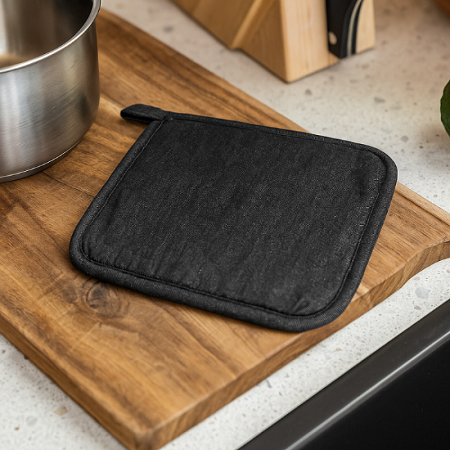 Cookinglife Pot Holder Jeans Grey 20 x 20 cm