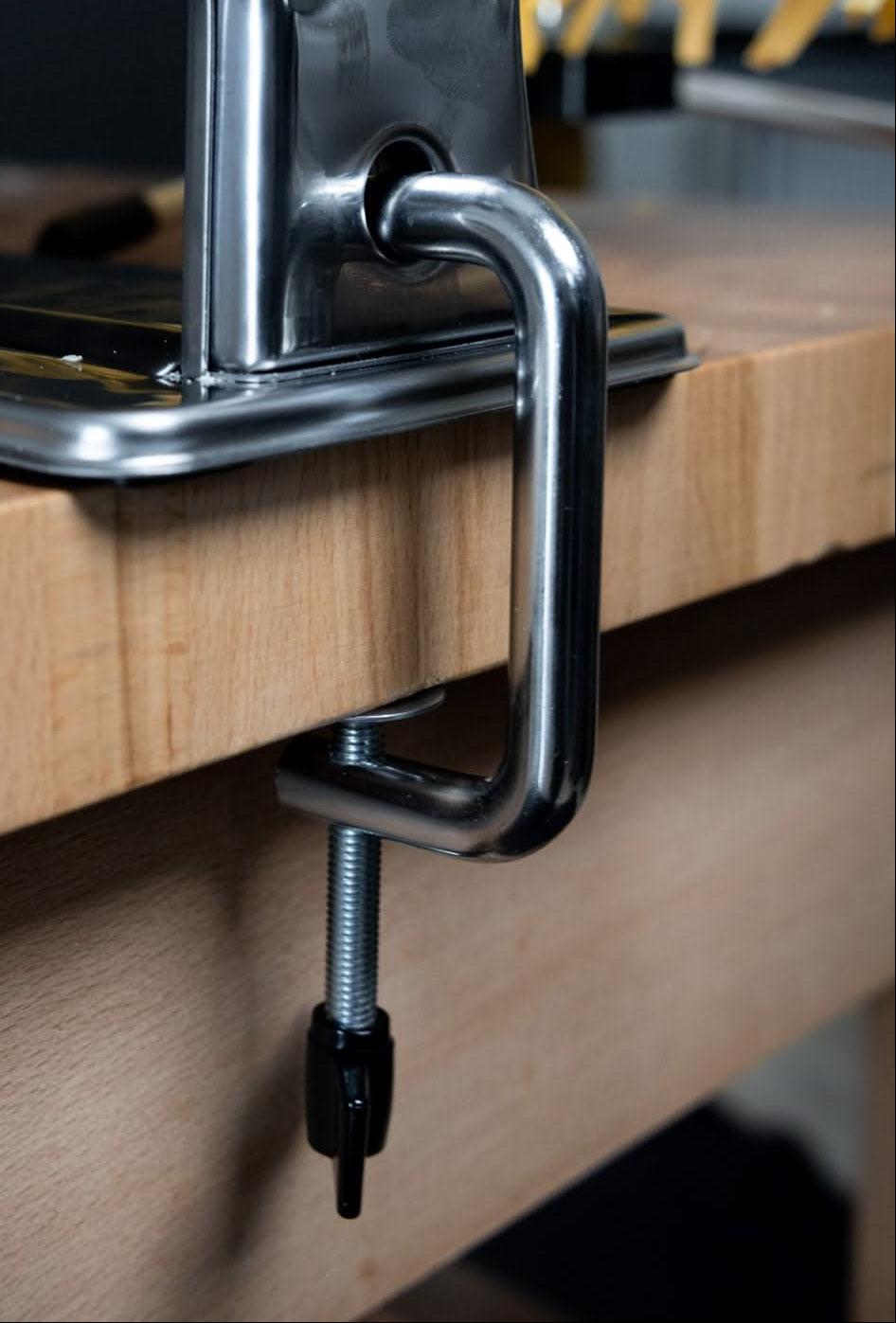 Cookinglife Pasta Machine Italian Chrome for Lasagna and Spaghetti