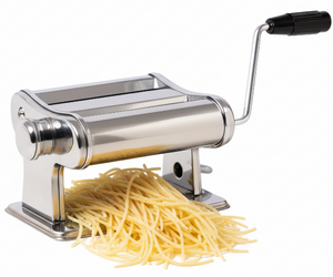 Cookinglife Pasta Machine Italian Chrome for Lasagna and Spaghetti