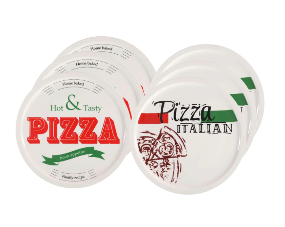 Cookinglife Pizza Plate Buon Appetito ø 30 cm - 6 pieces