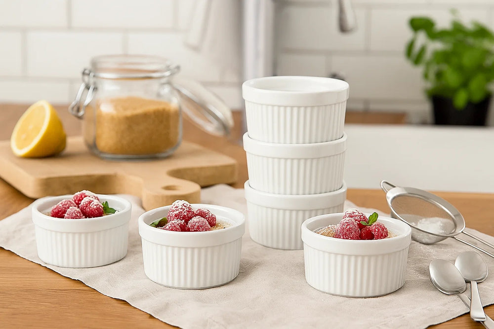 Cookinglife Ramekin White ø 9 cm - 6 pieces