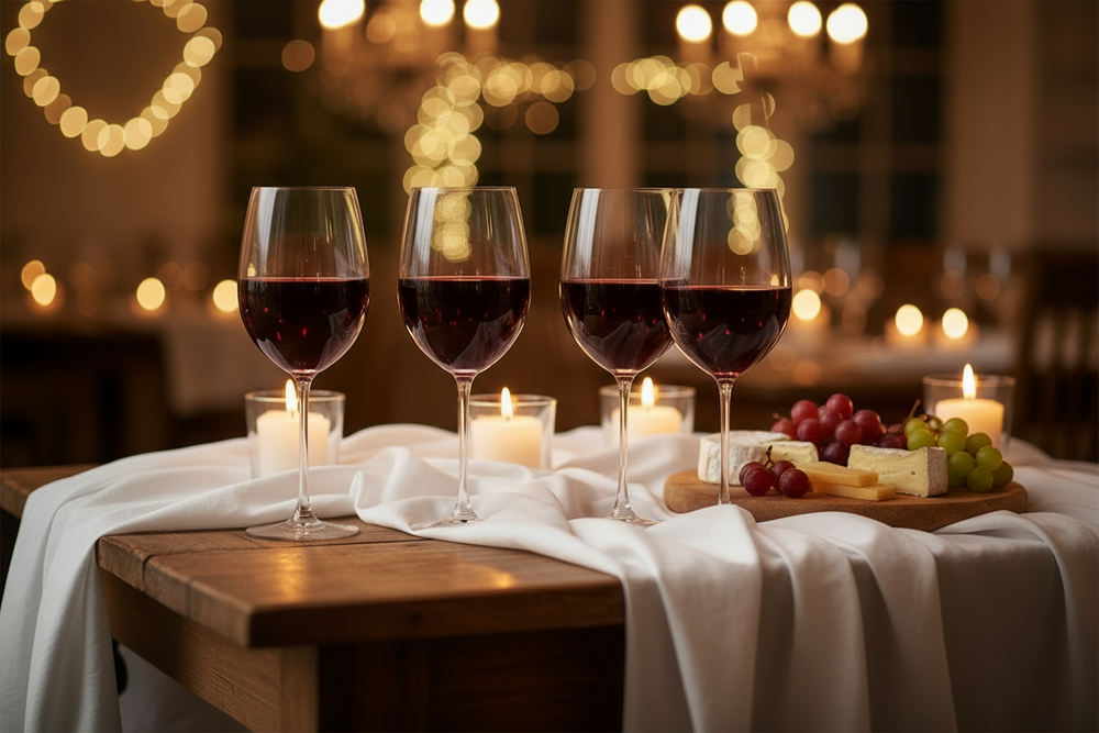 Cookinglife Red Wine Glasses Solare 540 ml - 4 Pieces