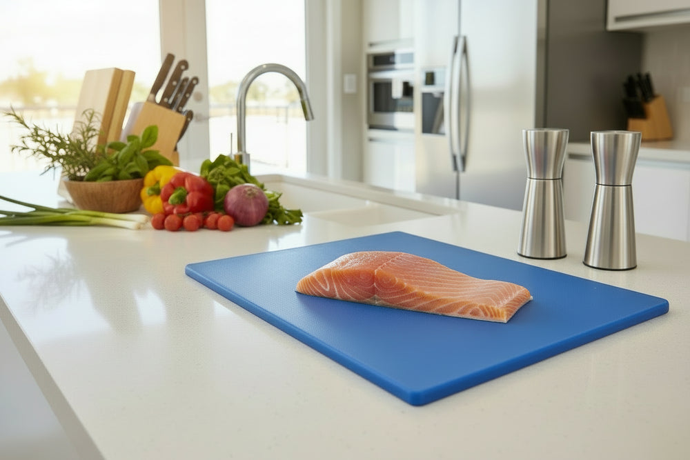 Cookinglife Cutting Board HACCP Blue 40 x 30 cm - for fish