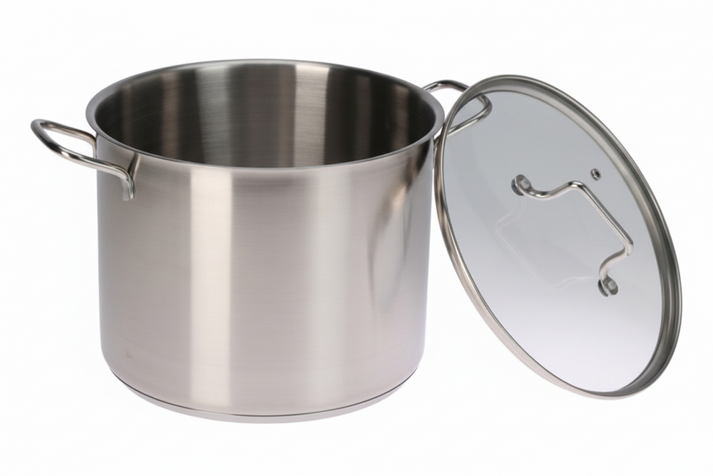 Cookinglife Soeppan - RVS - ø 24 cm / 8.4 liter - Geschikt voor alle warmtebronnen