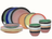 Studio Tavola Dinnerware Set Fire 24-piece / 6 people - 6 dinner plates, 6 side plates, 6 bowls, and 6 small bowls